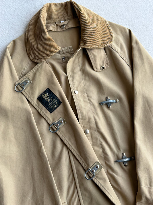 Giacca vintage Fay 4 ganci beige tg L