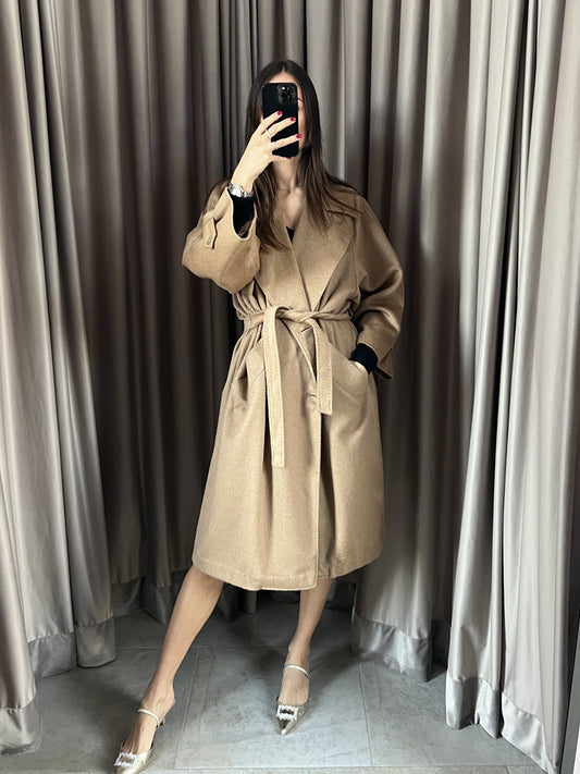 Cappotto vintage Max Mara cammello tg M