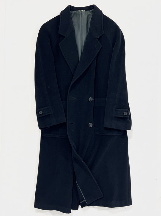 Cappotto vintage Armani blu cashmere tg XL