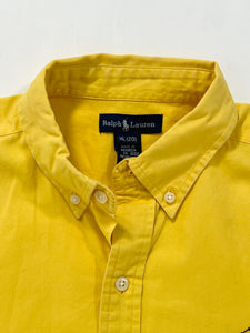 Camicia vintage Ralph Lauren gialla tg M