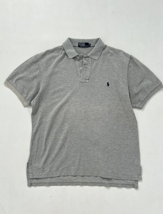 Polo vintage Ralph Lauren grigio tg XL