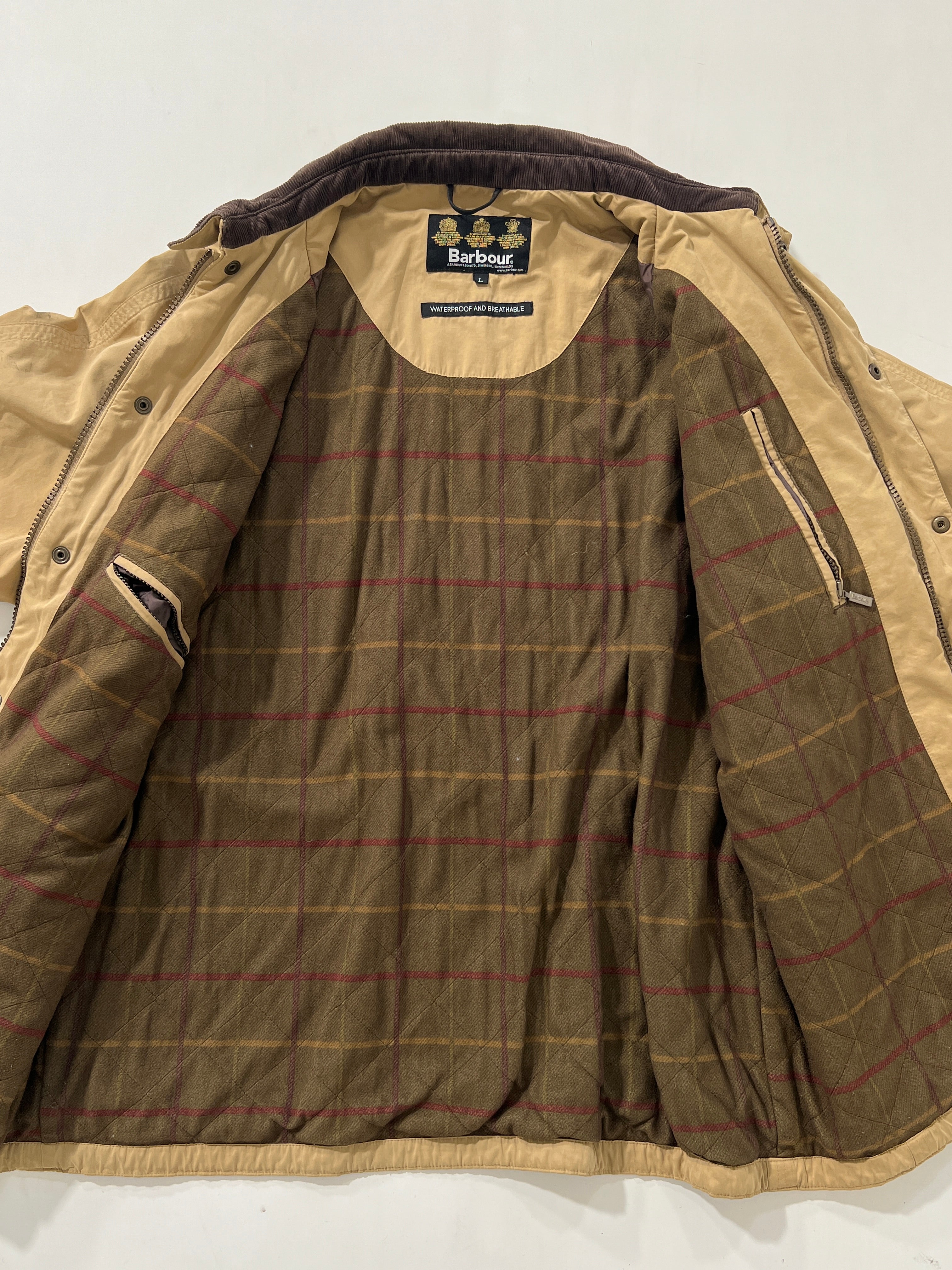 Giacca vintage Barbour beige tg L