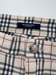 Pantaloni vintage Burberry tartan tg XL