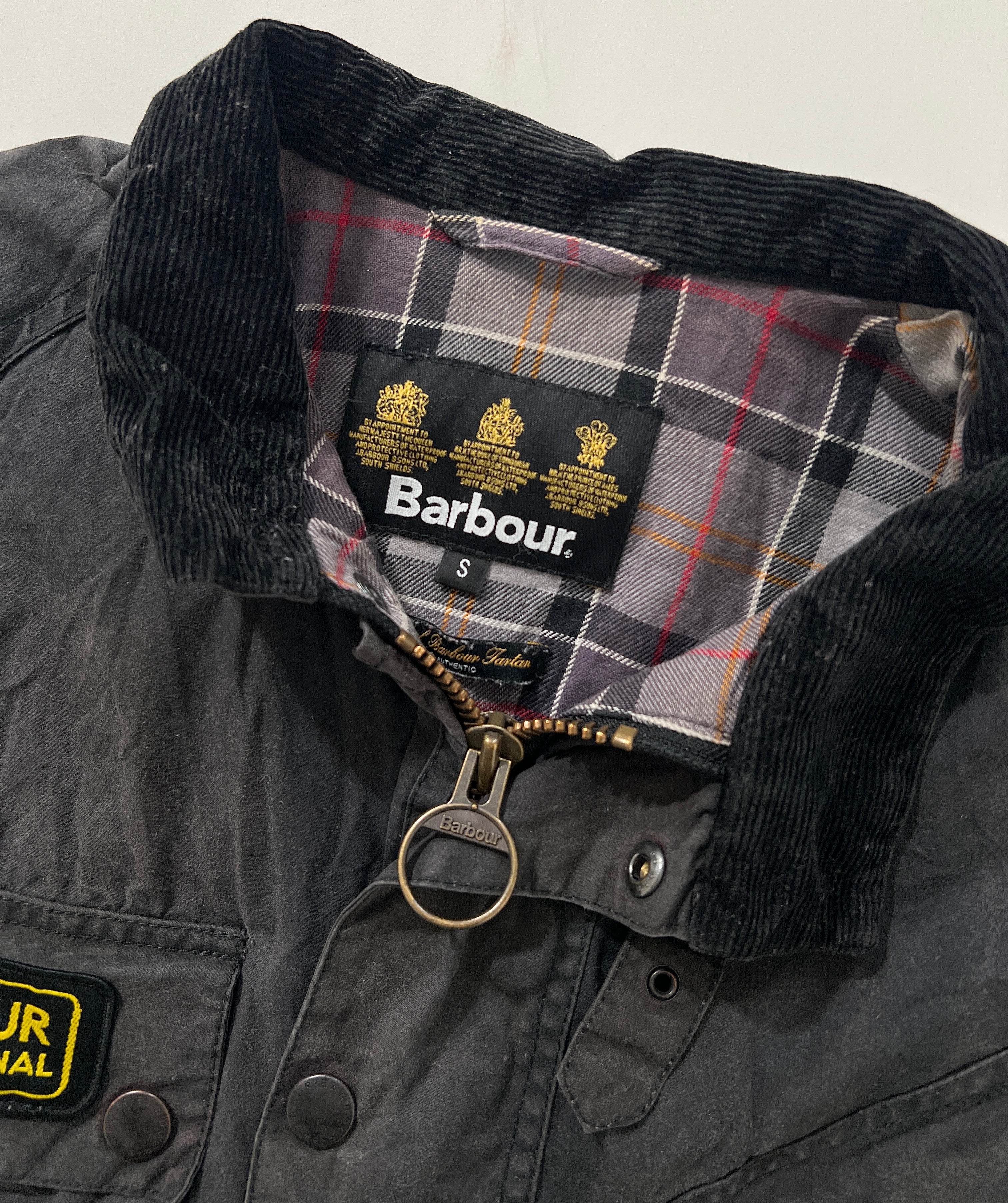 Giacca vintage Barbour International tg S