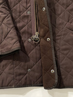 Carica l&#39;immagine nel visualizzatore di Gallery, Giacca vintage Barbour in trapunta marrone tg XL
