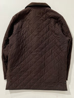 Carica l&#39;immagine nel visualizzatore di Gallery, Giacca vintage Barbour in trapunta marrone tg XL
