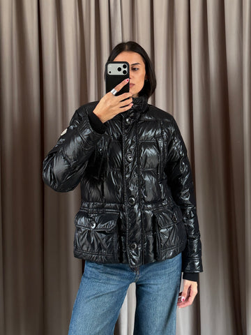 Giacca vintage Moncler Grenoble nero tg 4