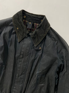 Giacca vintage Barbour Bedale blu tg L