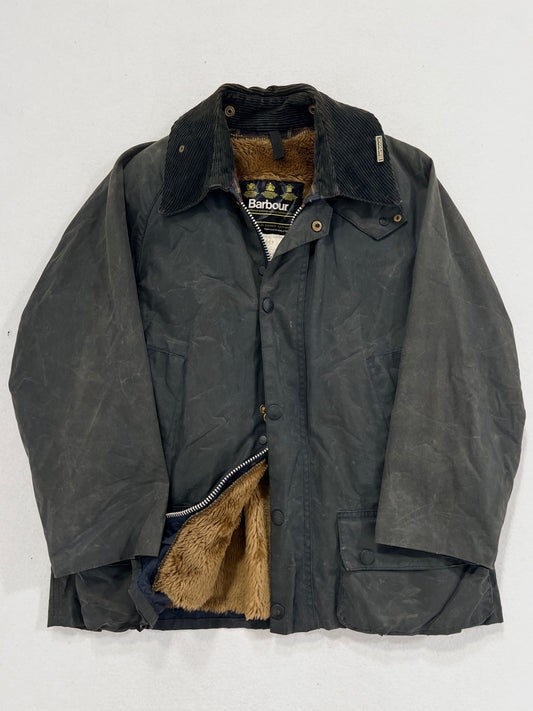Giacca vintage Barbour Bedale con interno tg XS