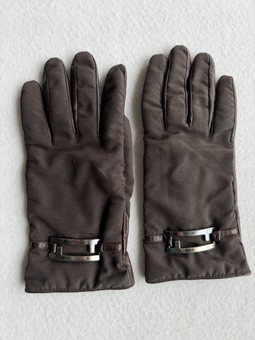 Guanti vintage Fendi pelle