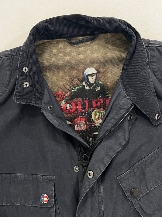 Giacca vintage Barbour Steve McQueen tg XXL