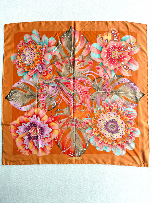 Foulard vintage Ferragamo in seta