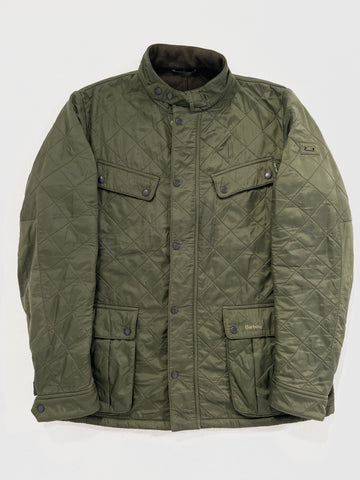 Giacca vintage Barbour Ariel verde tg XL