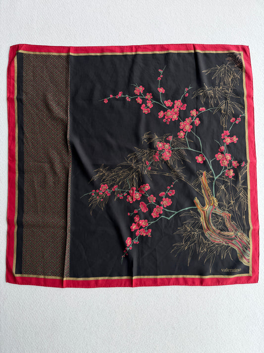 Foulard vintage Valentino in seta
