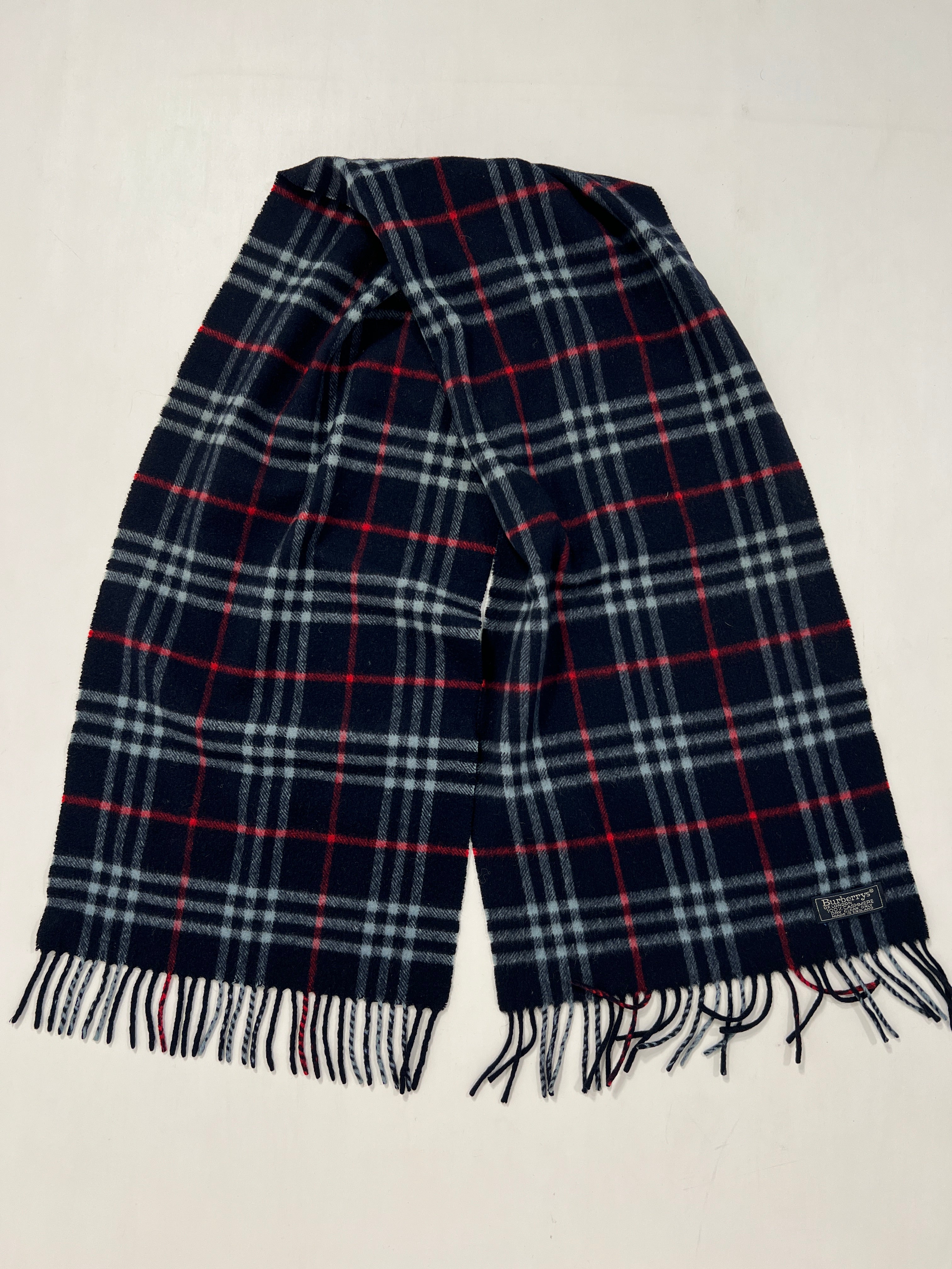 Sciarpa vintage Burberry 100% cashmere