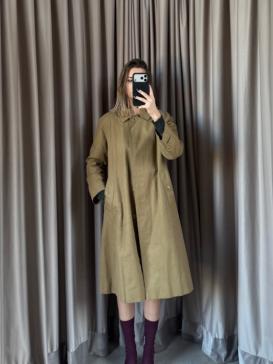 Trench vintage Burberry sabbia tg S
