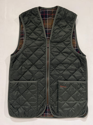 Gilet vintage Barbour verde tg S/M
