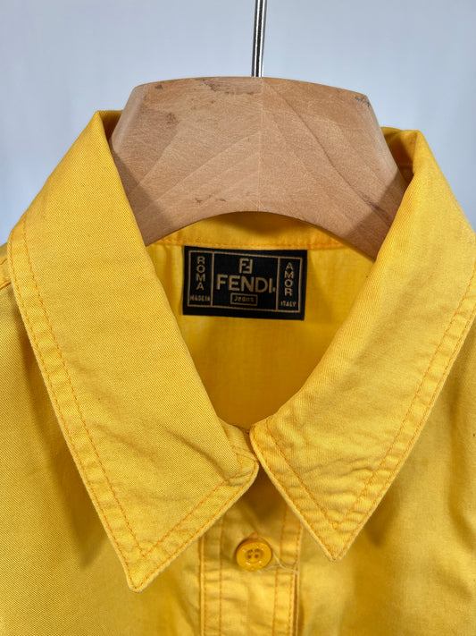 Camicia vintage Fendi smanicata tg M