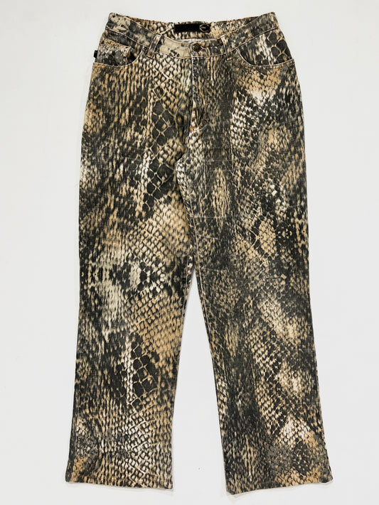 Pantaloni vintage Cavalli fantasia tg 30