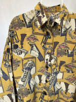 Carica l&#39;immagine nel visualizzatore di Gallery, Camicia vintage fantasia tg M/L
