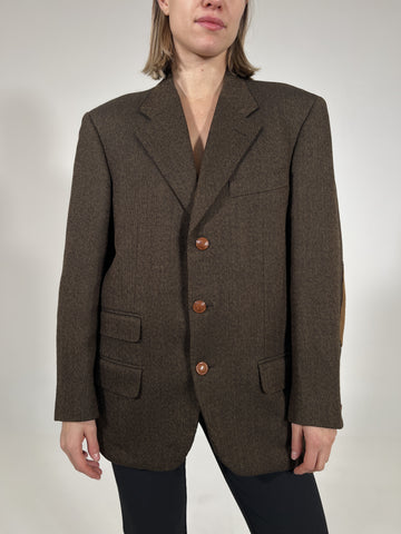 Blazer vintage Balenciaga lana merino tg M