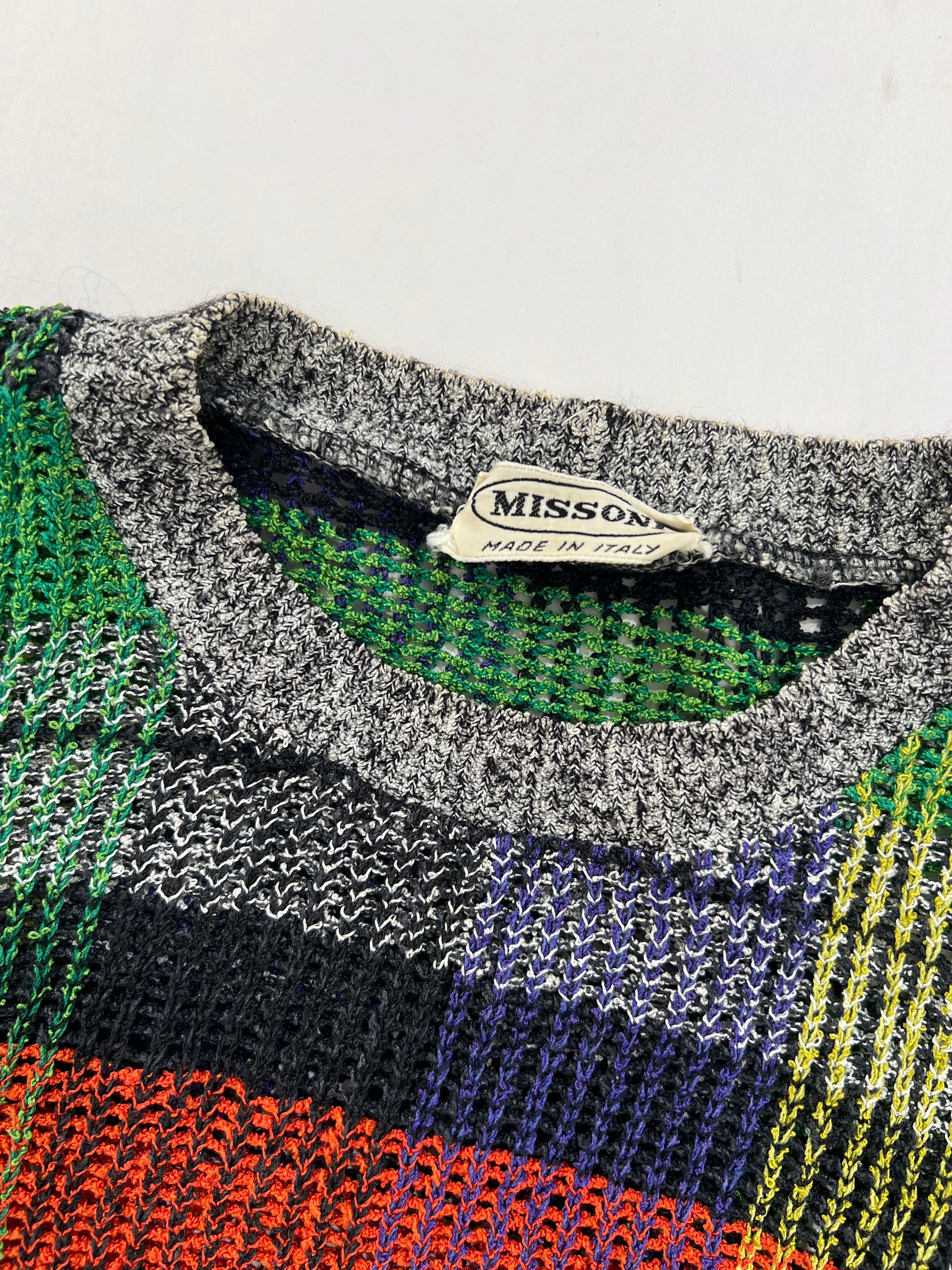 Maglia vintage Missoni lino/cotone tg S/M