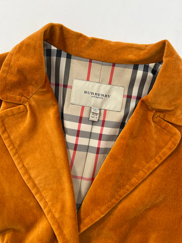 Blazer vintage Burberry arancio tg S