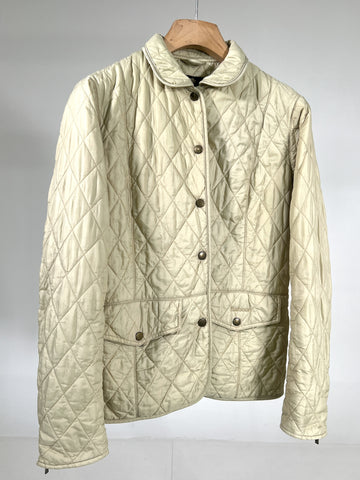 Giacca vintage Barbour in trapunta tg S/M