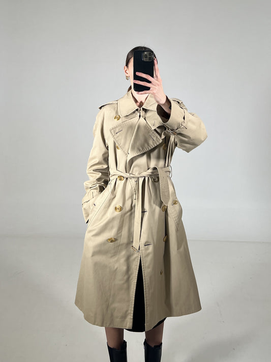 Trench vintage Burberry doppiopetto tg M