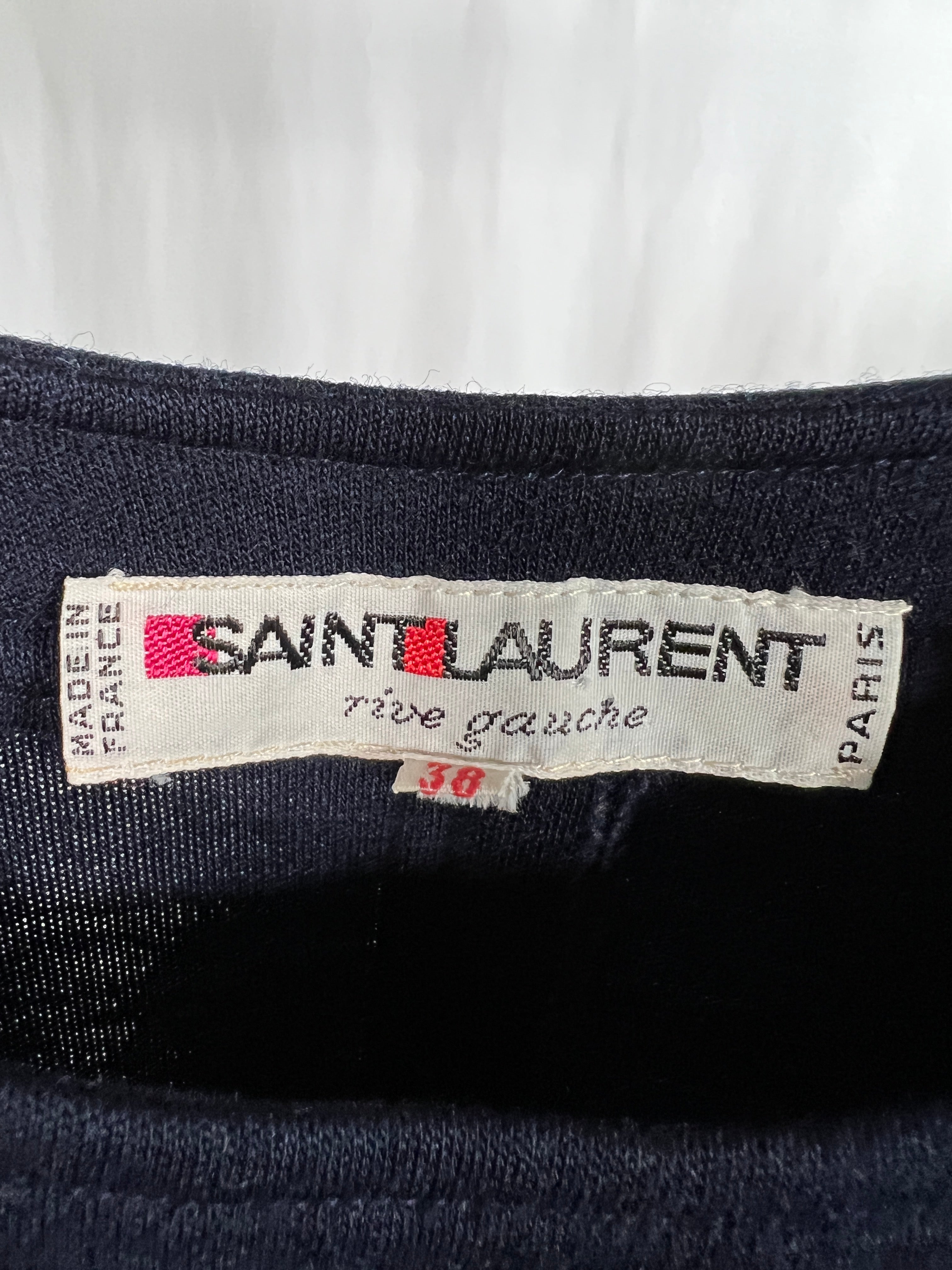 Vestito vintage YSL lana tg S