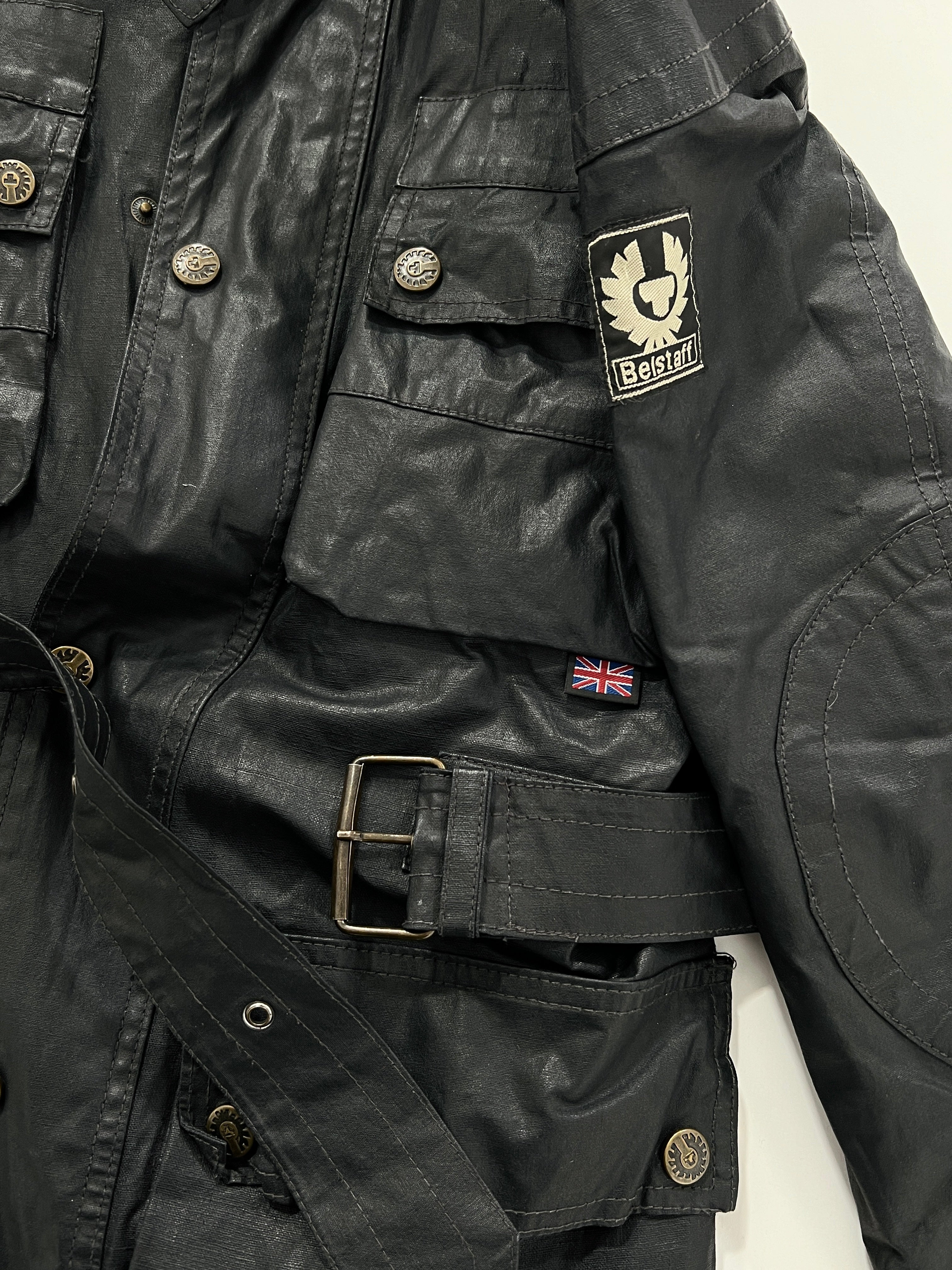 Giacca vintage Belstaff antracite tg M