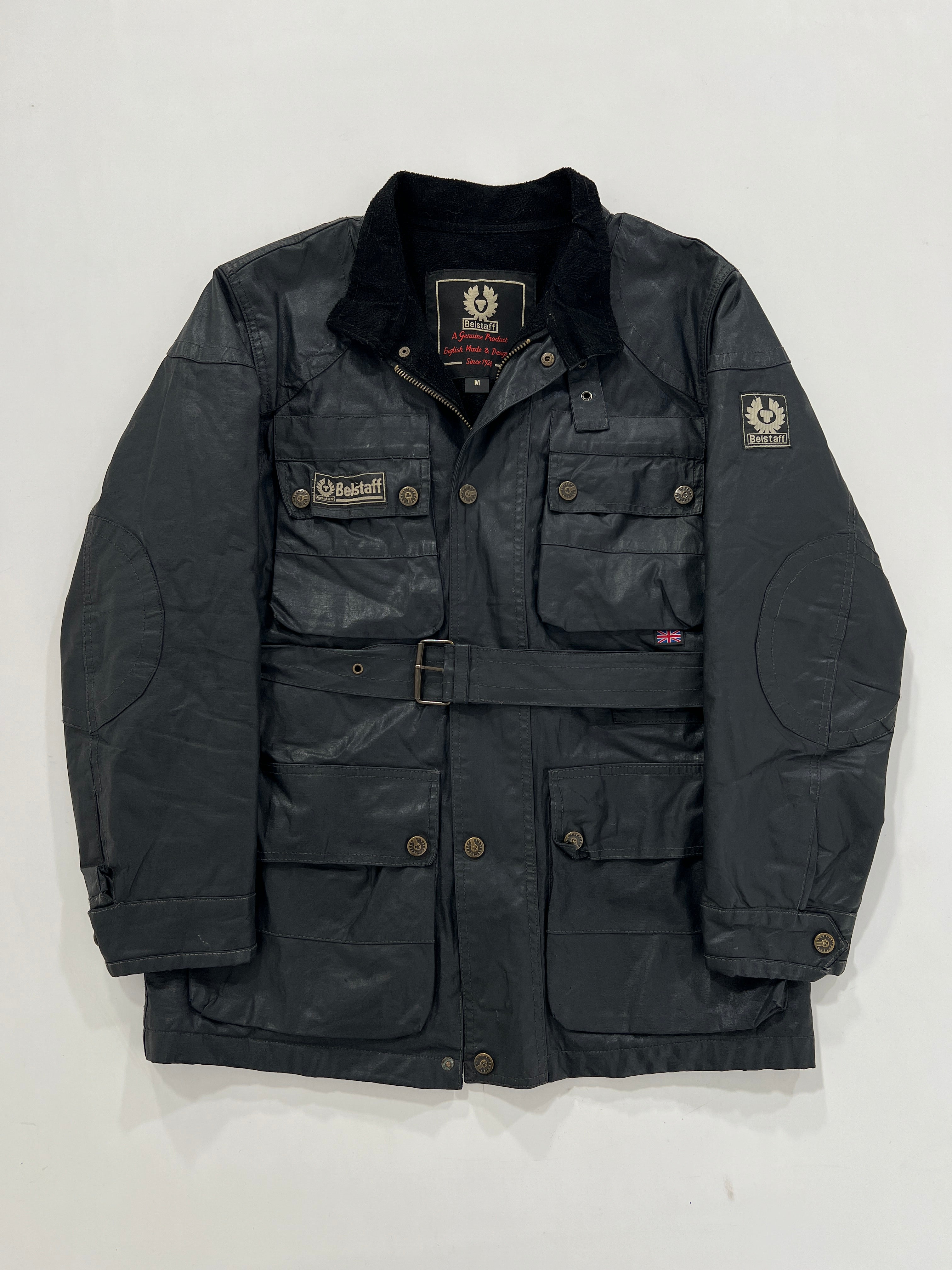 Giacca vintage Belstaff antracite tg M