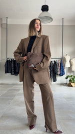 Abito vintage Boss tessuto Loro Piana tg L