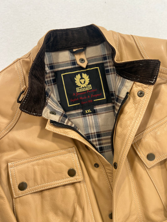 Giacca vintage Belstaff pelle tg XXL