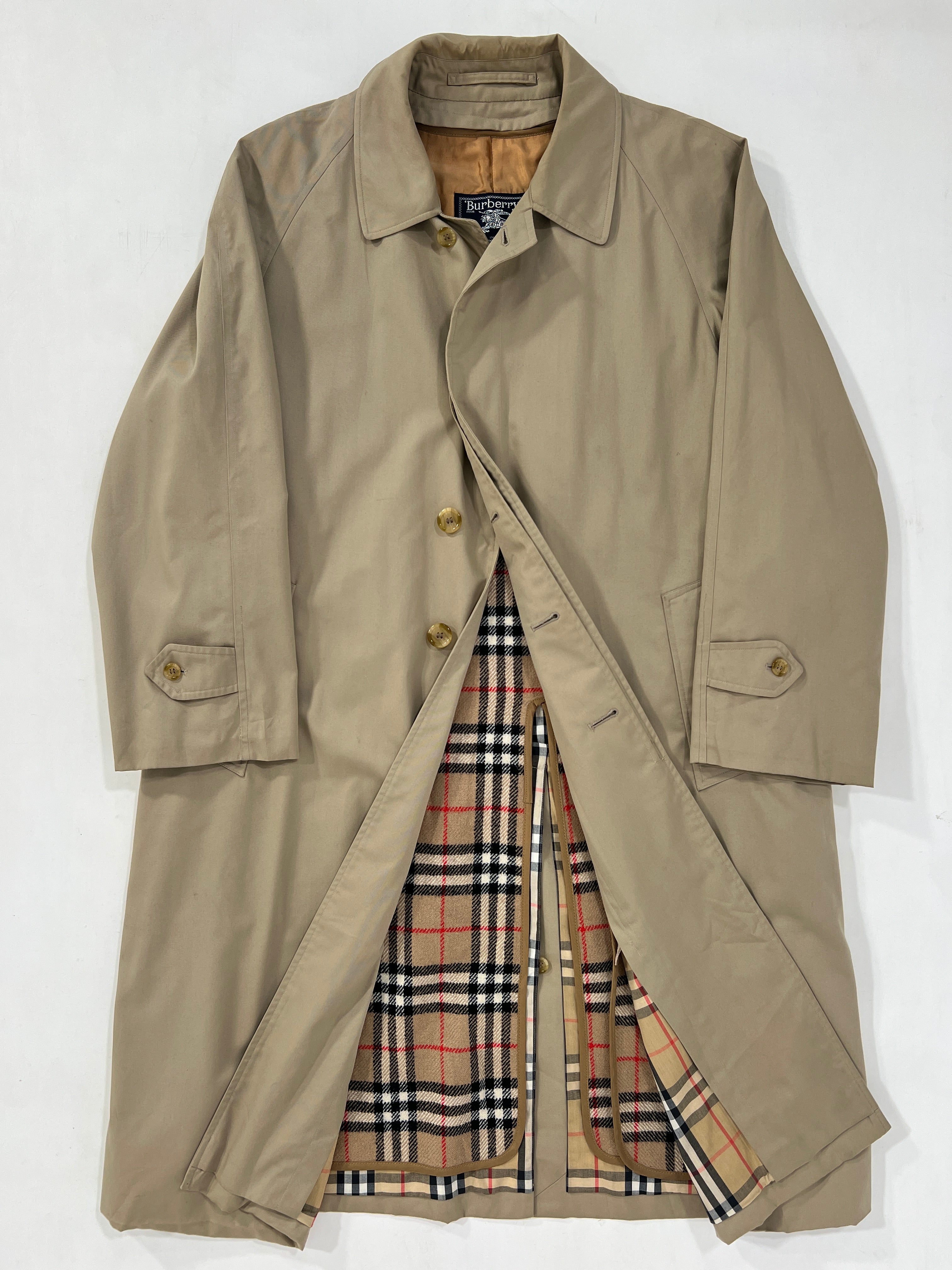 Trench vintage Burberry con interno tg L