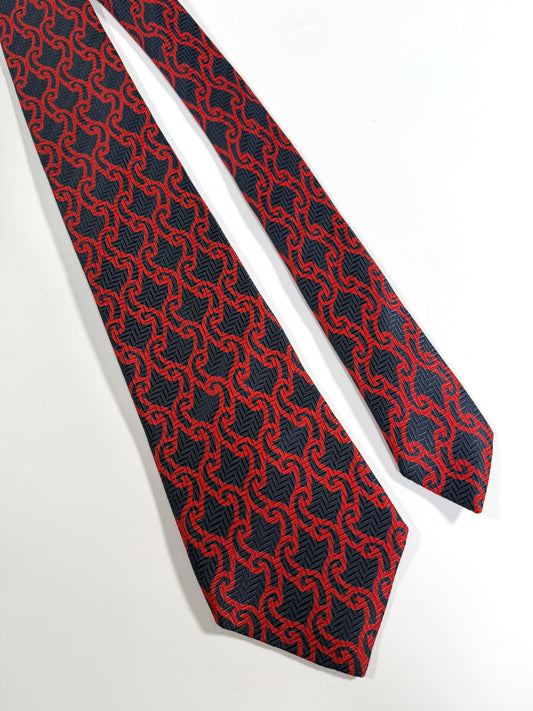 Cravatta vintage Yves Saint Laurent seta