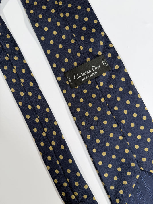 Cravatta vintage Dior seta