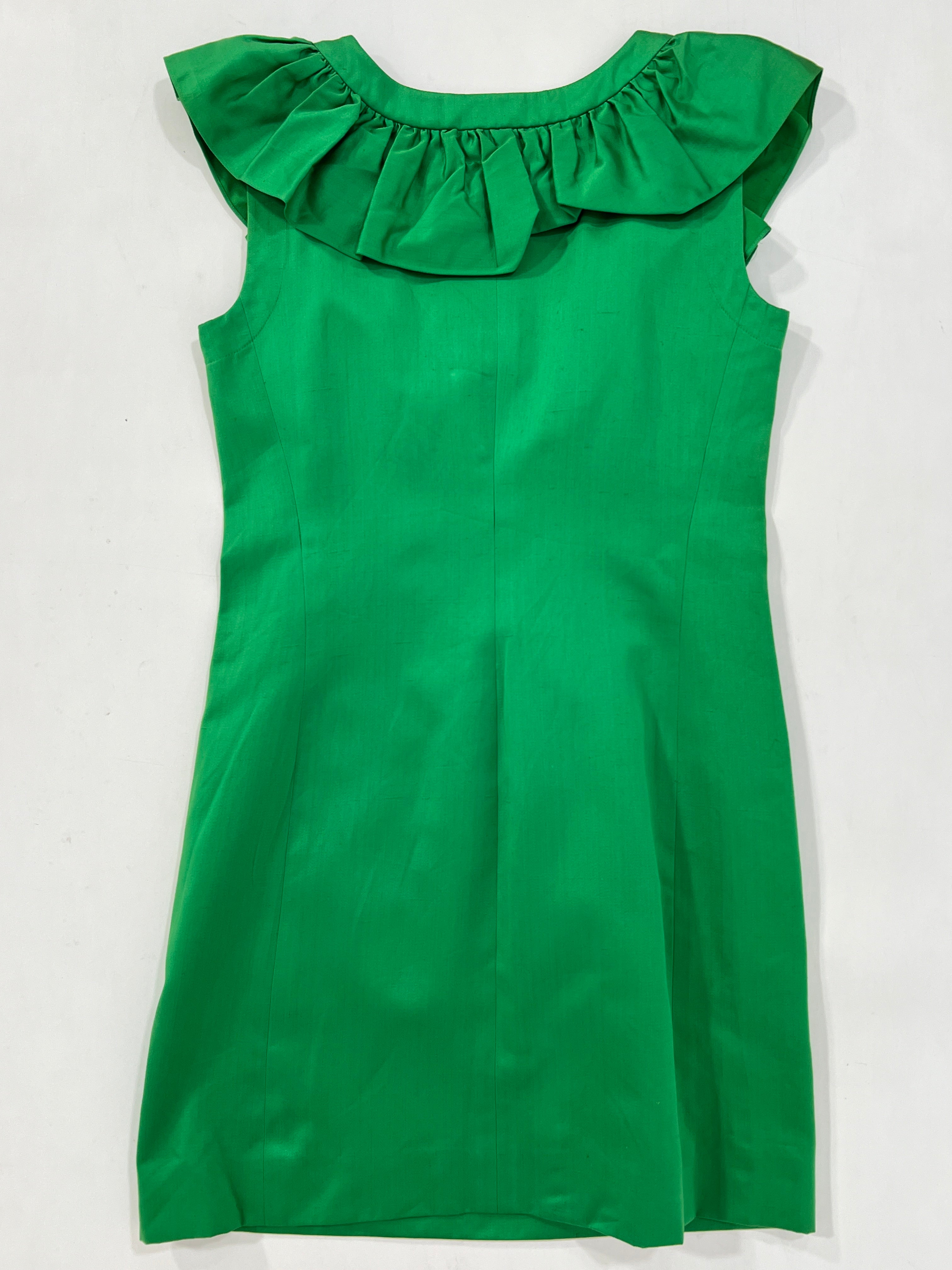 Vestito vintage YSL verde tg 38