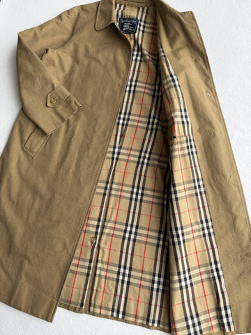 Trench vintage Burberry sabbia tg S