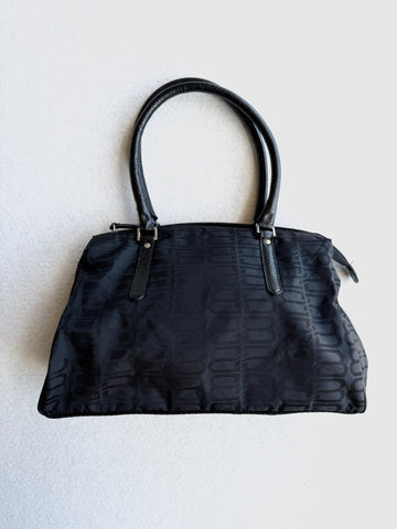 Borsa vintage Balenciaga blu monogram