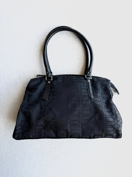 Borsa vintage Balenciaga blu monogram
