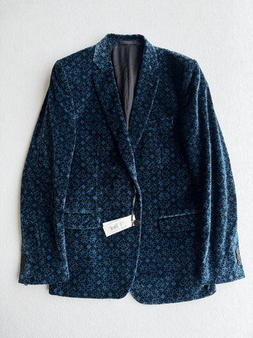 Blazer vintage Versace velluto fantasia tg L
