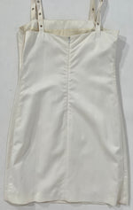 Carica l&#39;immagine nel visualizzatore di Gallery, Vestito vintage Versace bianco tg S/M
