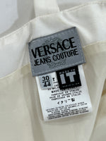 Carica l&#39;immagine nel visualizzatore di Gallery, Vestito vintage Versace bianco tg S/M
