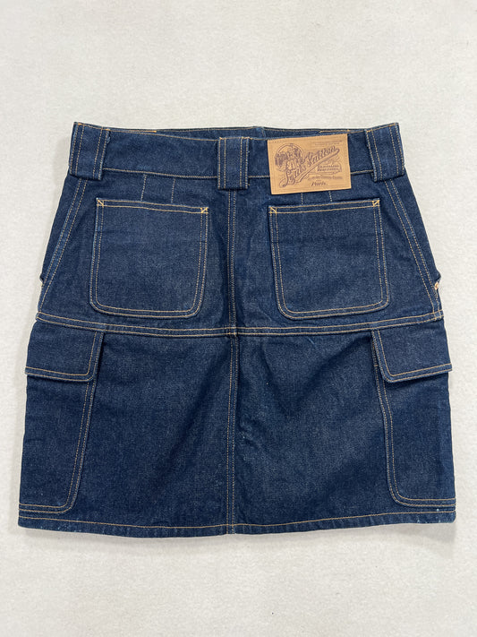 Gonna vintage Louis Vuitton in denim tg 40