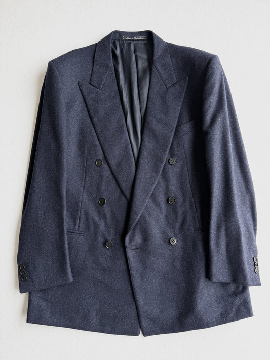 Blazer vintage Ermenegildo Zegna doppiopetto lana tg XL