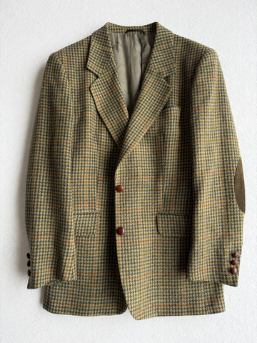 Blazer vintage Burberry lana pied de poule tg M