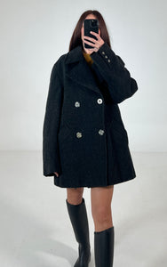 Cappotto vintage Dolce & Gabbana Lana/alpaca tg L