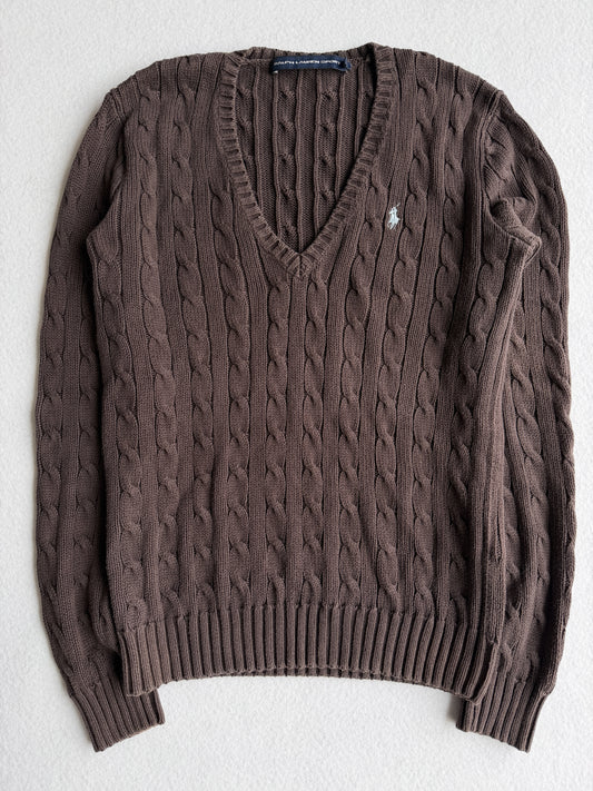 Maglia vintage Ralph Lauren treccia tg S