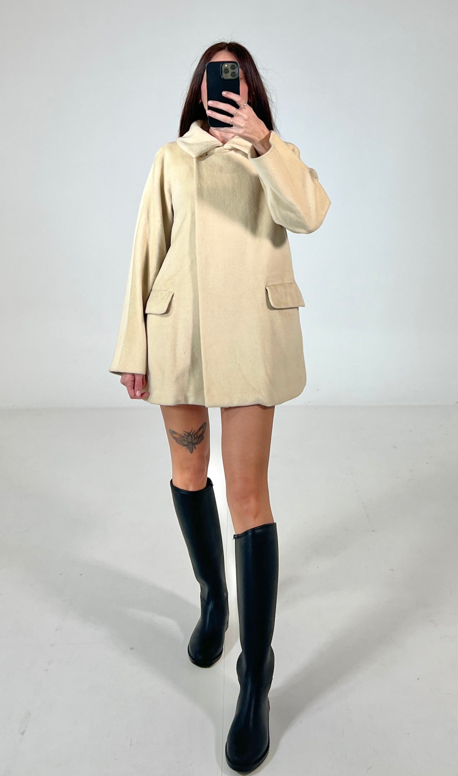 Cappotto vintage Max Mara cashmere tg 38